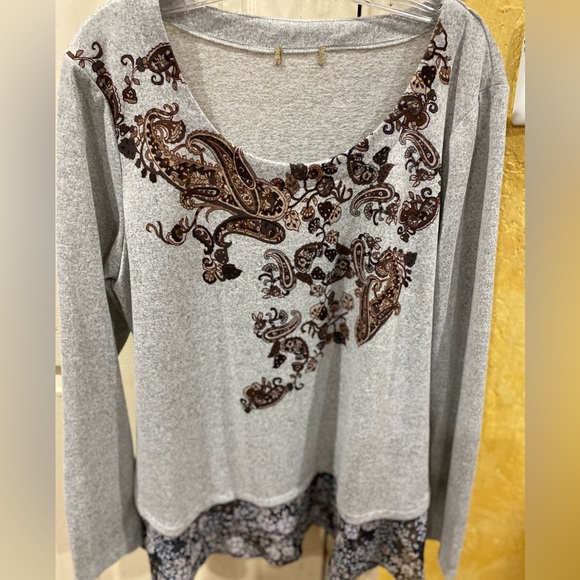 Women's One World Top Size 1x - Picture 1 of 3